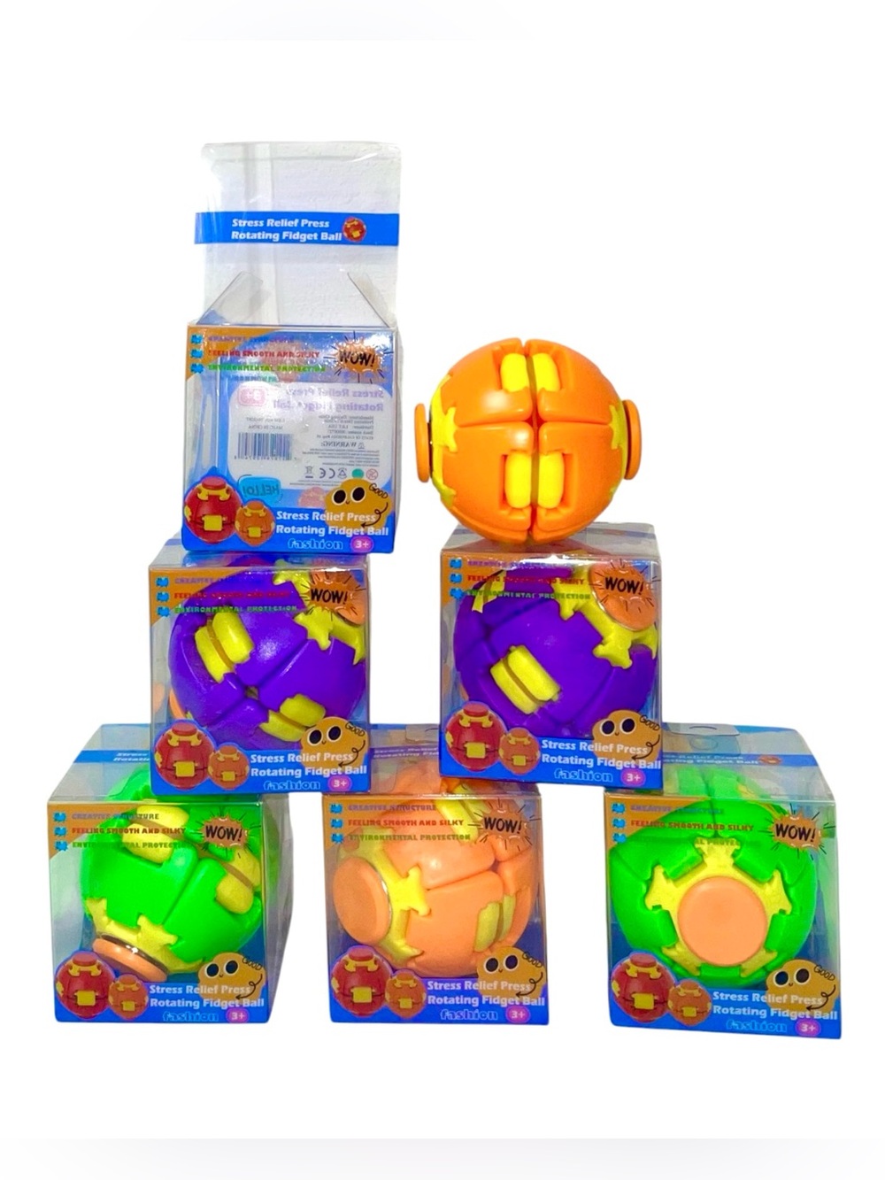 Rotating Fidget Stress Relief Ball